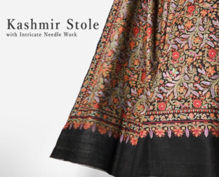 カシミール刺繍ストール